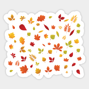 Beauty of Autumn Sticker